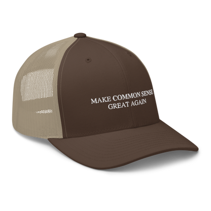 Make Common Sense Great Again Trucker Hat