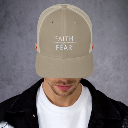 Faith / Fear Trucker Hat