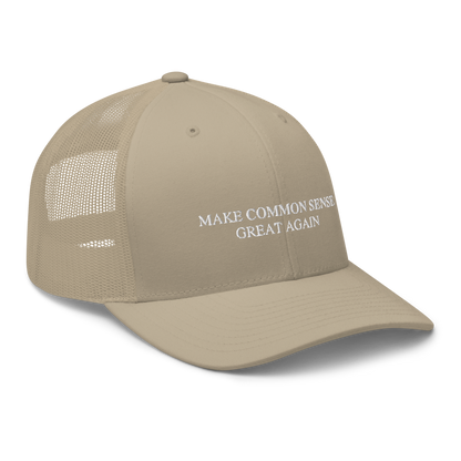 Make Common Sense Great Again Trucker Hat