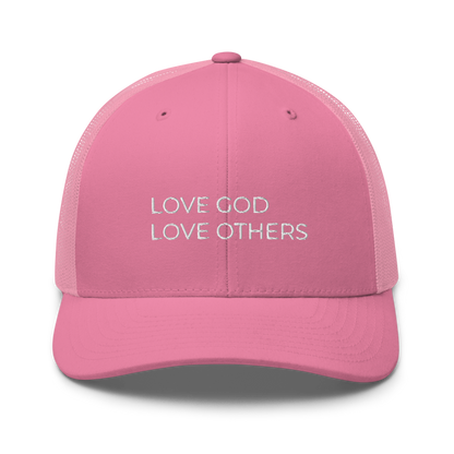 Love God & Others Trucker Hat