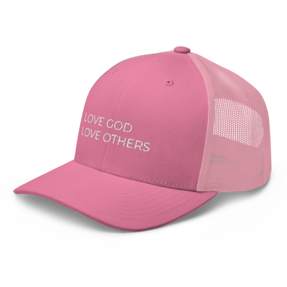 Love God & Others Trucker Hat