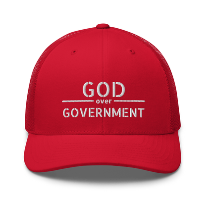 God / Government Trucker Hat