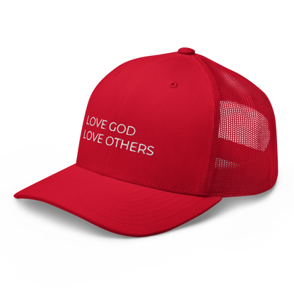 Love God & Others Trucker Hat