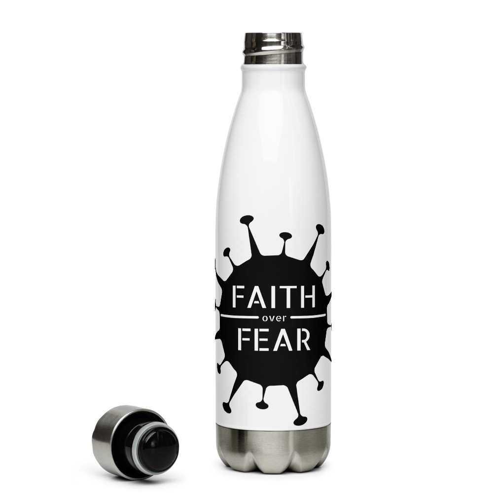 Faith / Fear Virus Stainless Steel Bottle