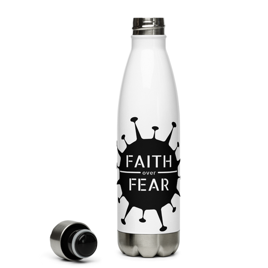 Faith / Fear Virus Stainless Steel Bottle
