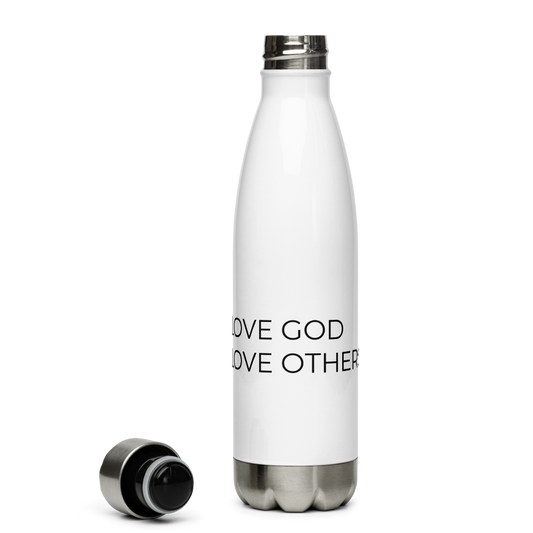 Love God & Others Stainless Steel Bottle