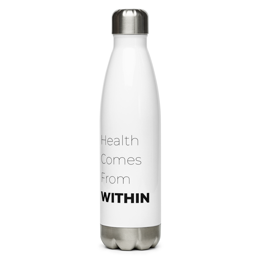 Health From Within Stainless Steel Bottle