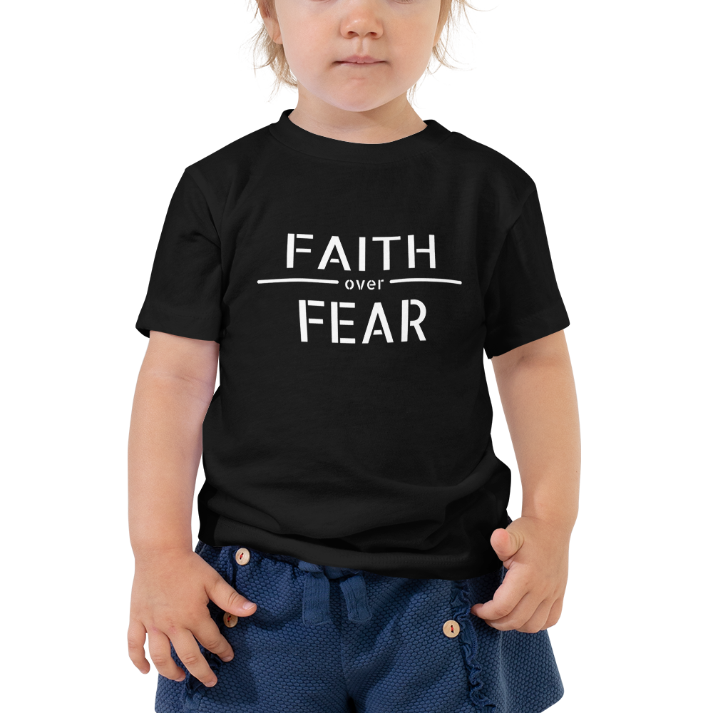 Faith / Fear Toddler Tee