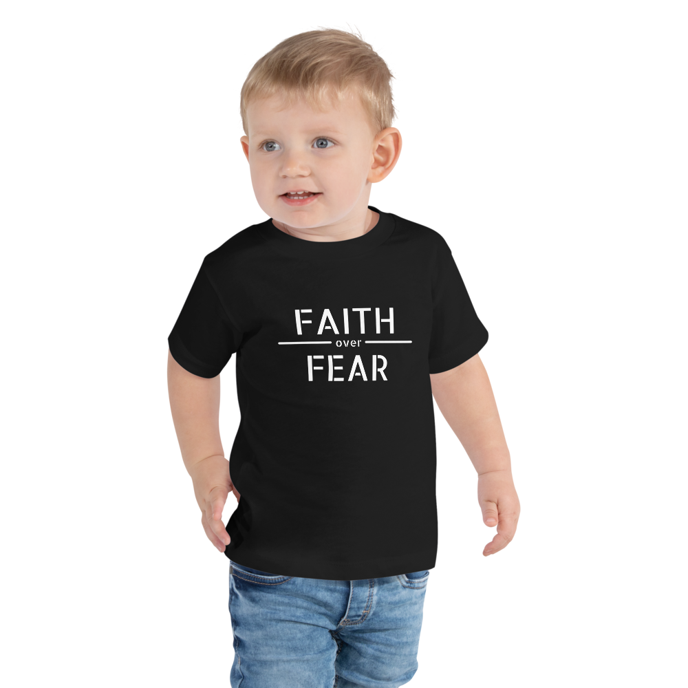 Faith / Fear Toddler Tee