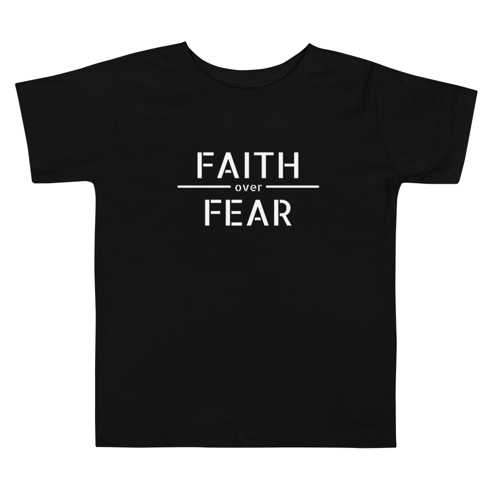 Faith / Fear Toddler Tee