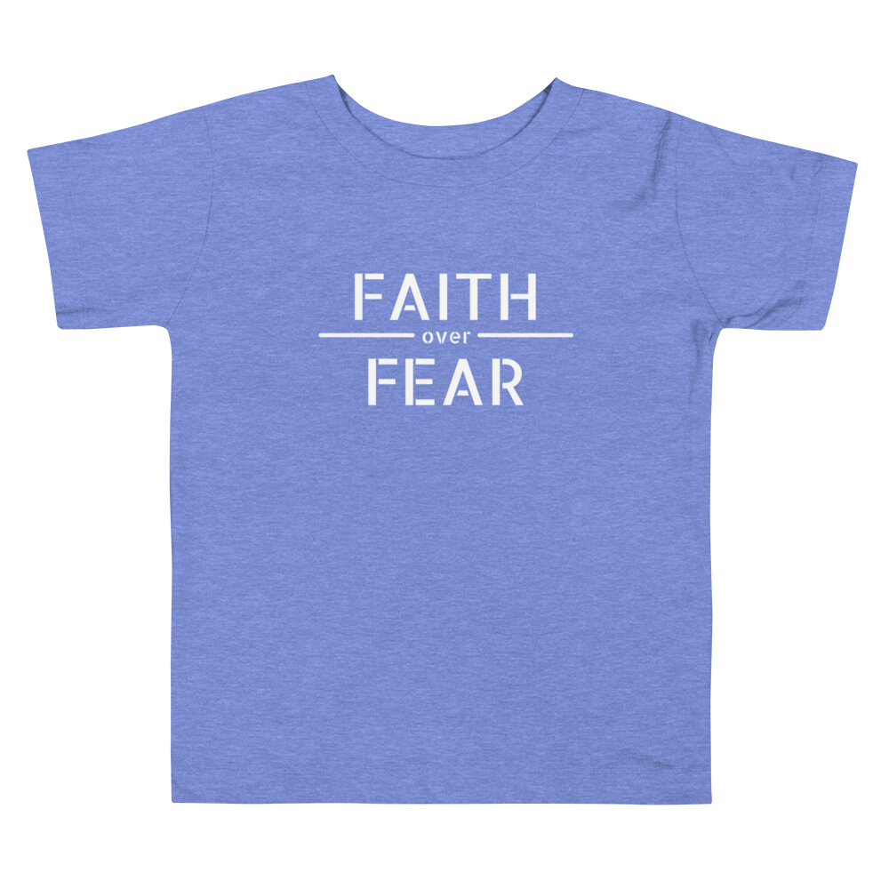 Faith / Fear Toddler Tee