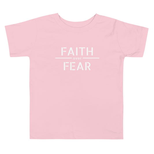 Faith / Fear Toddler Tee