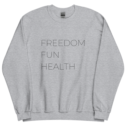 Freedom Fun Health Crewneck