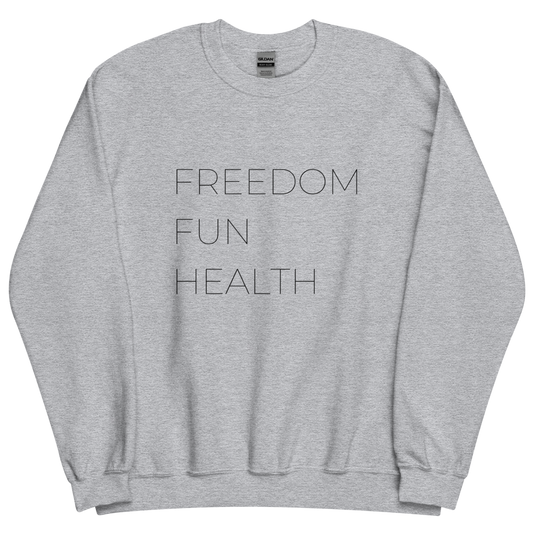 Freedom Fun Health Crewneck