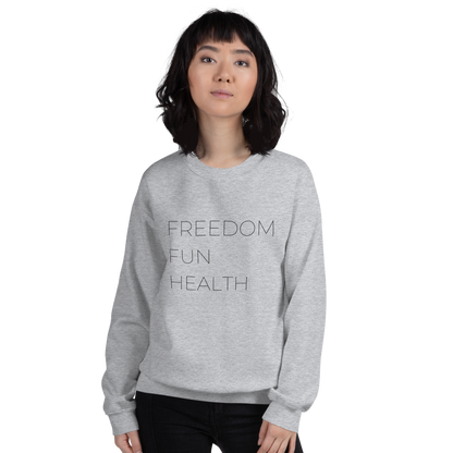 Freedom Fun Health Crewneck