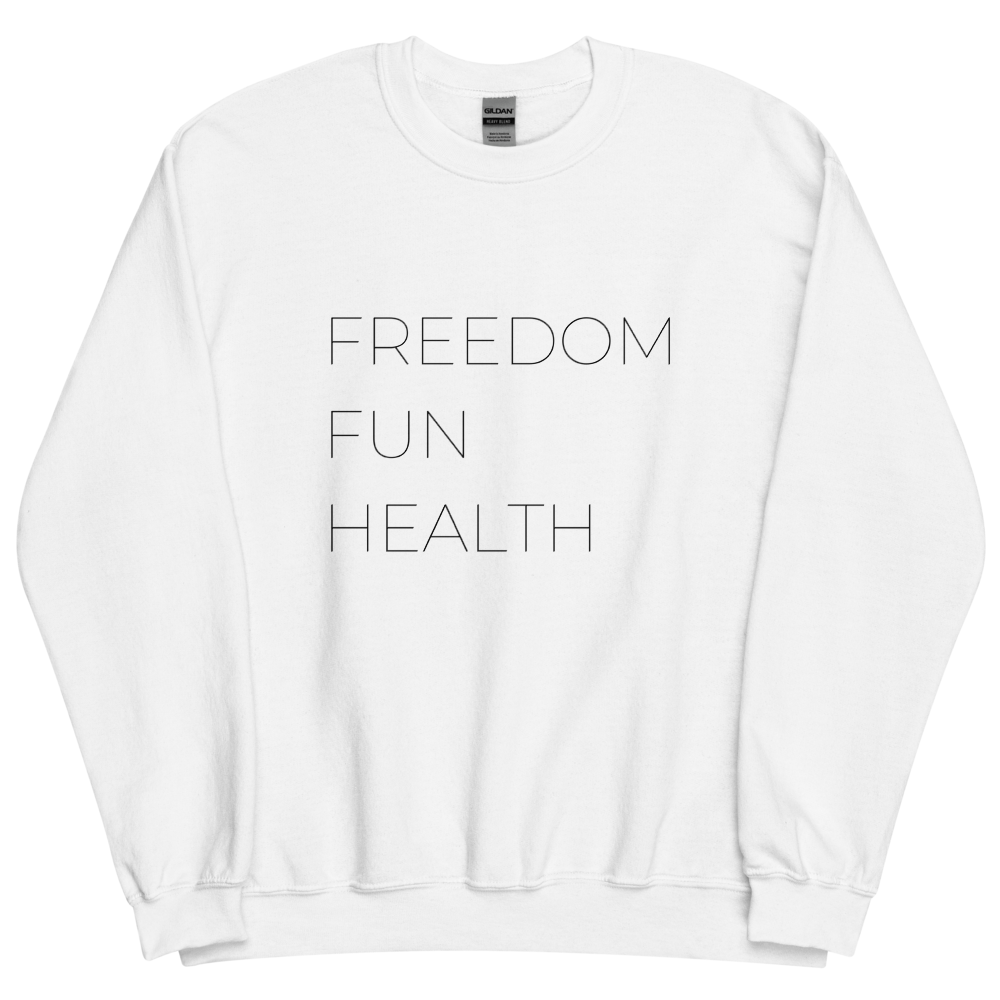 Freedom Fun Health Crewneck