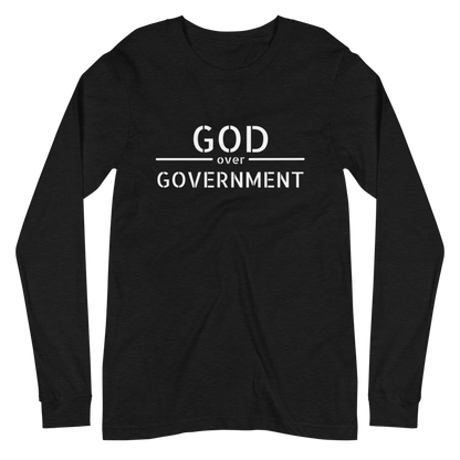 God / Government Long Sleeve Tee