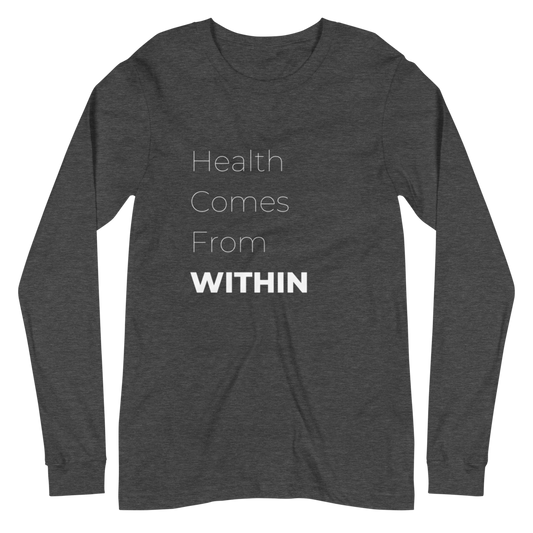 Health From Within Long Sleeve Tee