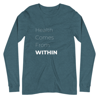 Health From Within Long Sleeve Tee