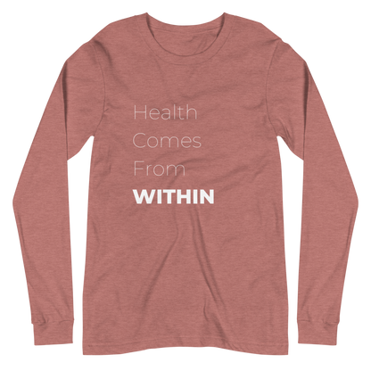 Health From Within Long Sleeve Tee