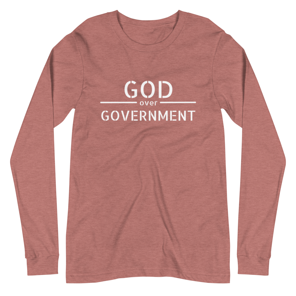 God / Government Long Sleeve Tee