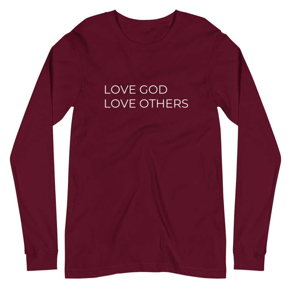 Love God & Others Long Sleeve Tee