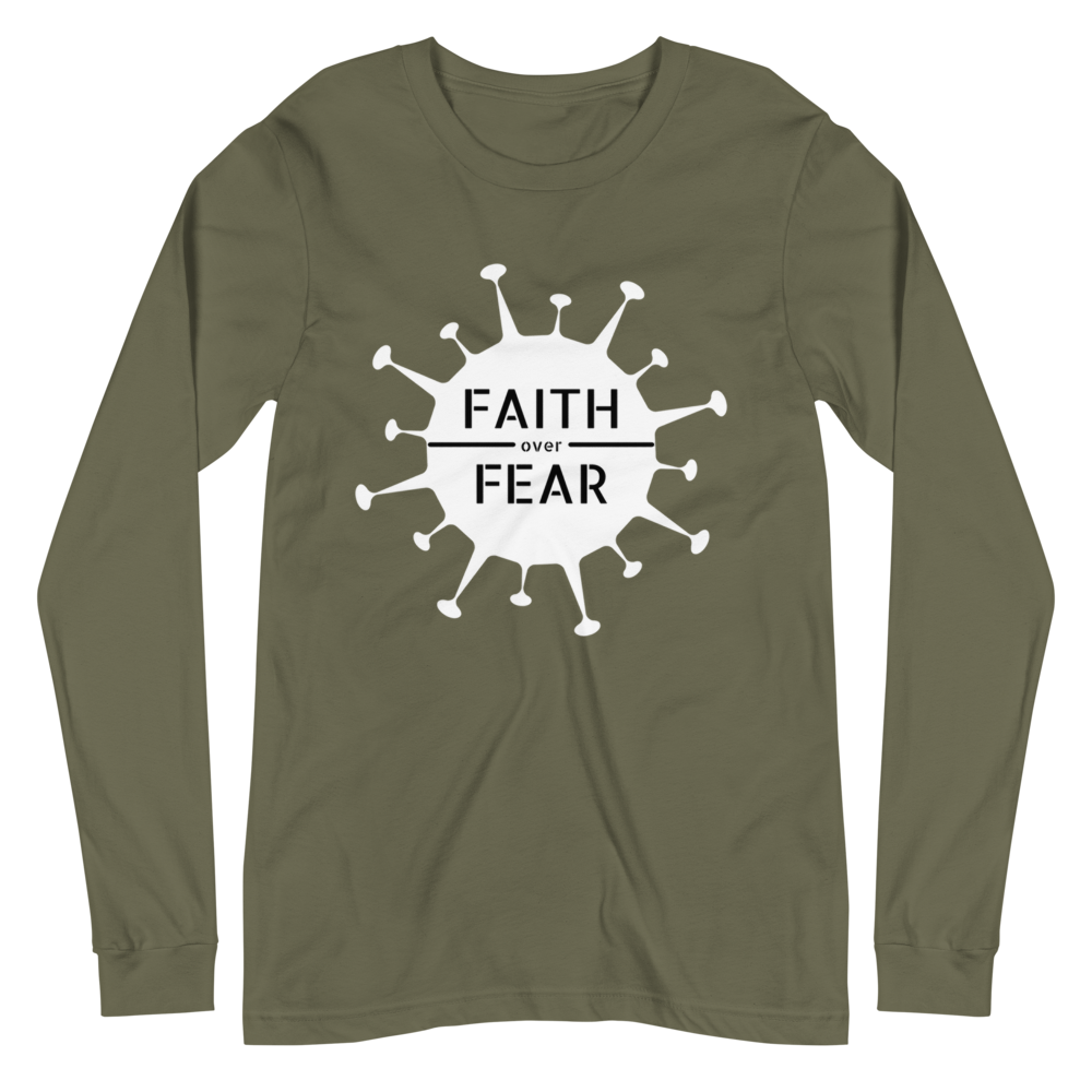 Faith / Fear Virus Long Sleeve Tee