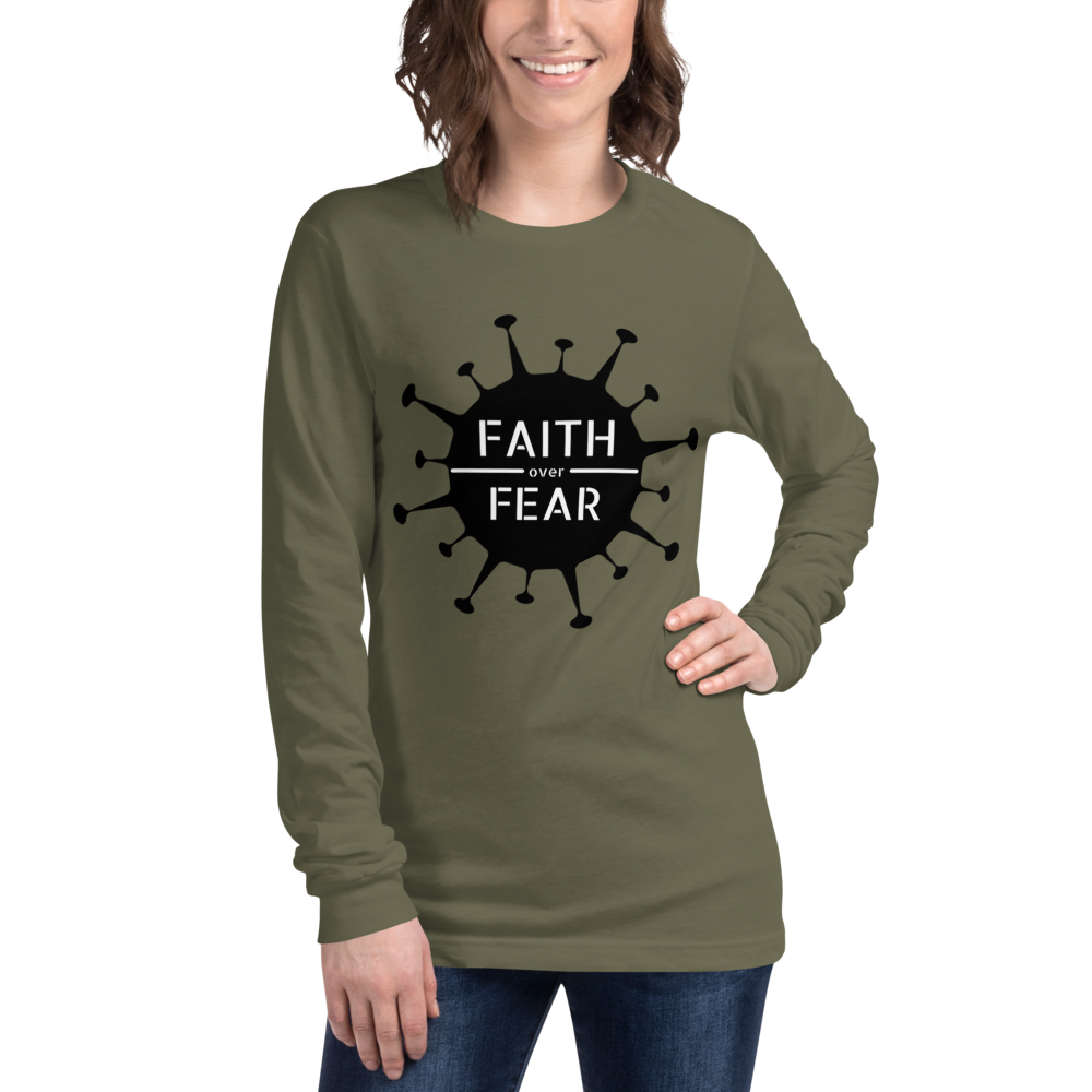 Faith / Fear Virus Long Sleeve Tee