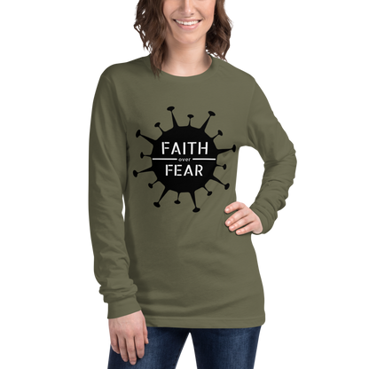 Faith / Fear Virus Long Sleeve Tee