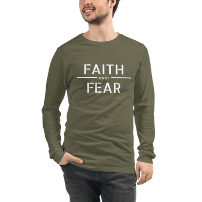 Faith / Fear Long Sleeve Tee