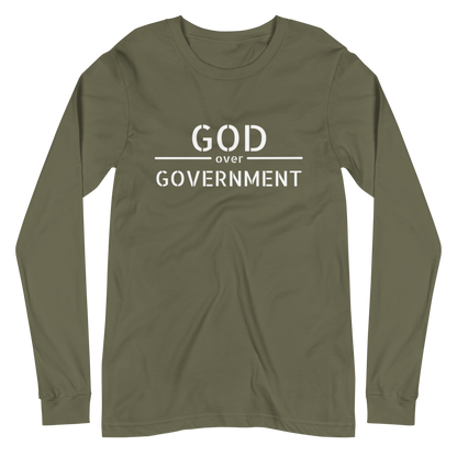 God / Government Long Sleeve Tee