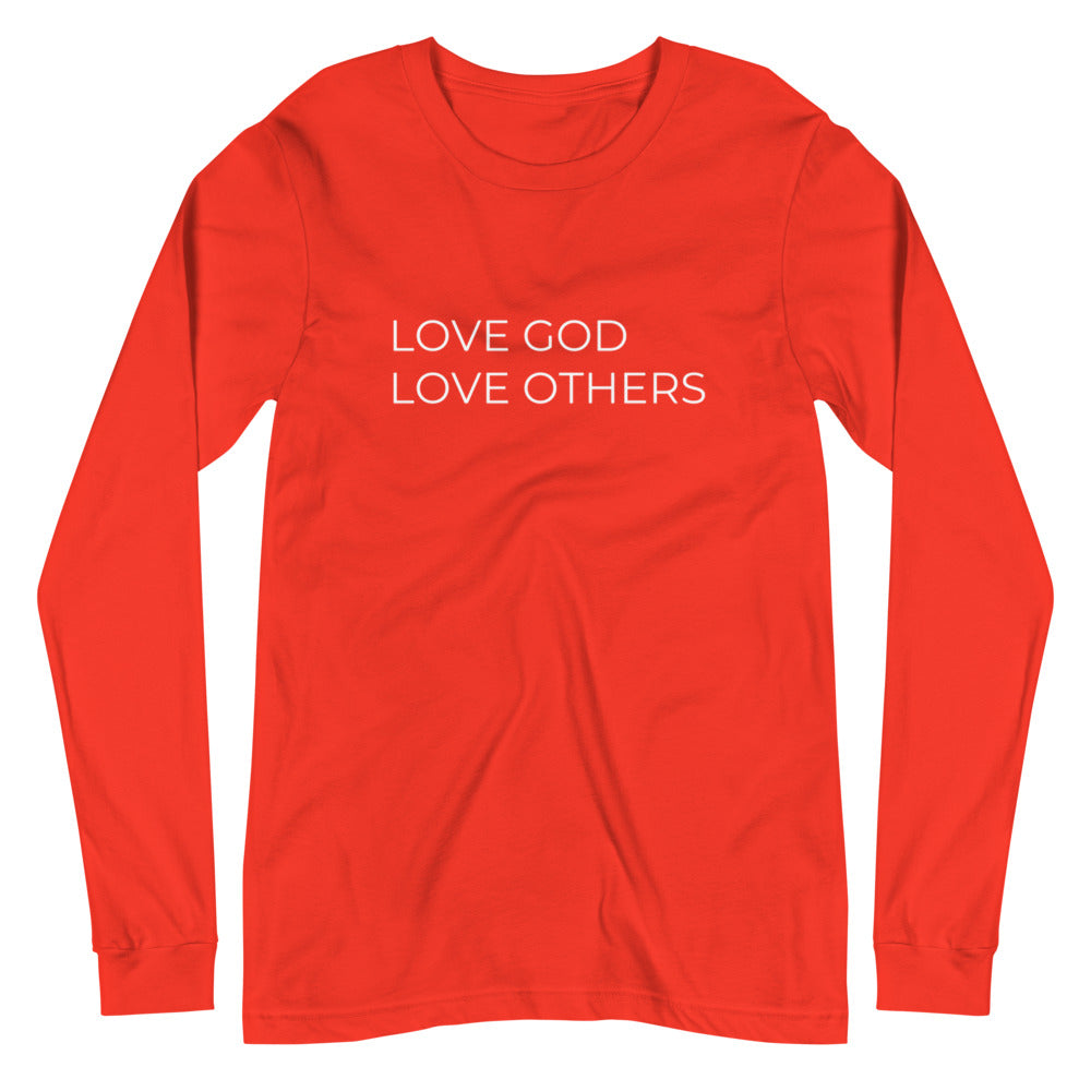 Love God & Others Long Sleeve Tee