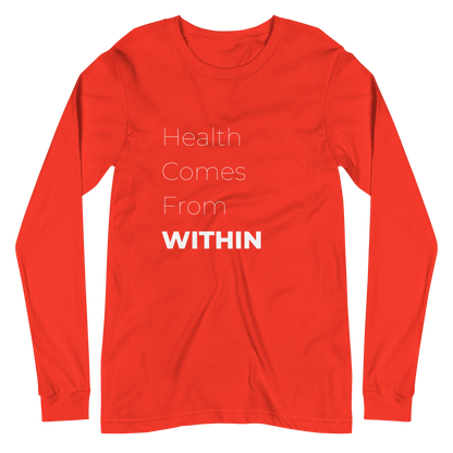 Health From Within Long Sleeve Tee