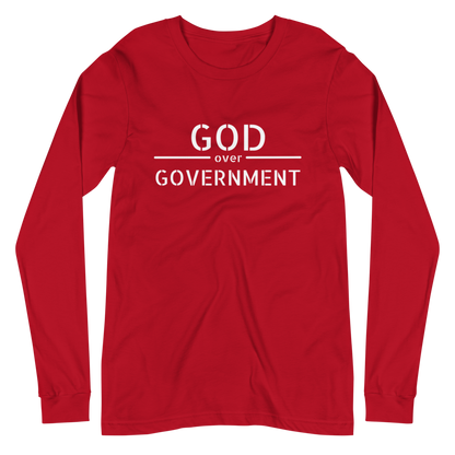 God / Government Long Sleeve Tee